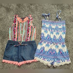 Limited Too Romper Bundle Size 4T